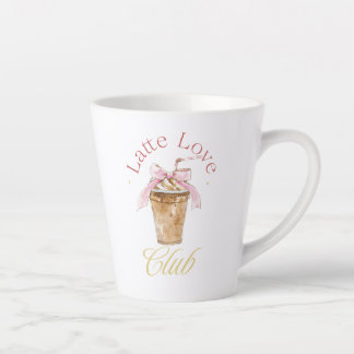Latte Liebe Club Latte Tasse - Hübsches Coquette D