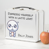 Latte Liebe Metall Brotdose (Beispiel)