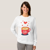 Latte Liebe T-Shirt (Vorne ganz)
