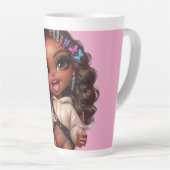 Latte-Liebhaber CHIBI-PUPPE  Milchtasse (Rechte Ecke)