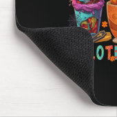Latte Lovers Happy Hallothanksmas Pumpkin Xmas Pre Mousepad (Ecke)