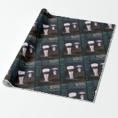 Latte Macchiato Gemälde von Alfred Fox Geschenkpapier (Ungerollt)