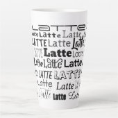 Latte Milchtasse (Vorderseite)