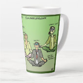 Latte mok aanbesteden milchtasse (Rechte Ecke)