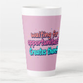 Latte-Motivator Milchtasse (Vorderseite)