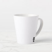 Latte Mug Abstract Home Terra’s Tender Whisper Milchtasse (Rechte Ecke)