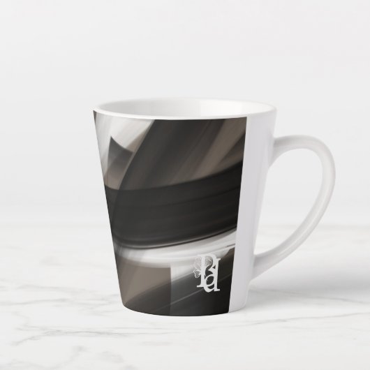 Latte Mug Abstract Home Terra’s Tender Whisper Milchtasse (Rechts)