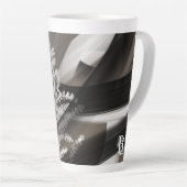 Latte Mug Abstract Home Terra’s Tender Whisper Milchtasse (Rechte Ecke)