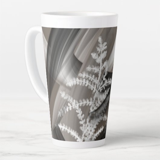 Latte Mug Abstract Home Terra’s Tender Whisper Milchtasse (Linke Ecke)