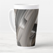Latte Mug Abstract Home Terra’s Tender Whisper Milchtasse (Linke Ecke)
