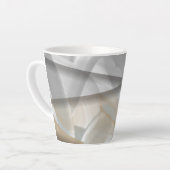 Latte Mug Abstract Home Trend Sandy Tornado Milchtasse (Linke Ecke)