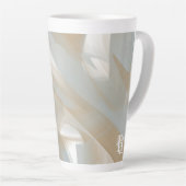 Latte Mug Abstract Home Trend Sandy Tornado Milchtasse (Rechte Ecke)