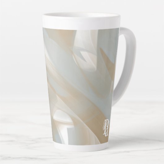 Latte Mug Abstract Home Trend Sandy Tornado Milchtasse (Rechte Ecke)