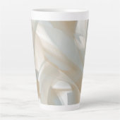 Latte Mug Abstract Home Trend Sandy Tornado Milchtasse (Vorderseite)