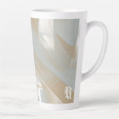 Latte Mug Abstract Home Trend Sandy Tornado Milchtasse (Rechts)