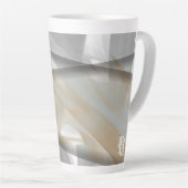 Latte Mug Abstract Home Trend Sandy Tornado Milchtasse (Rechte Ecke)