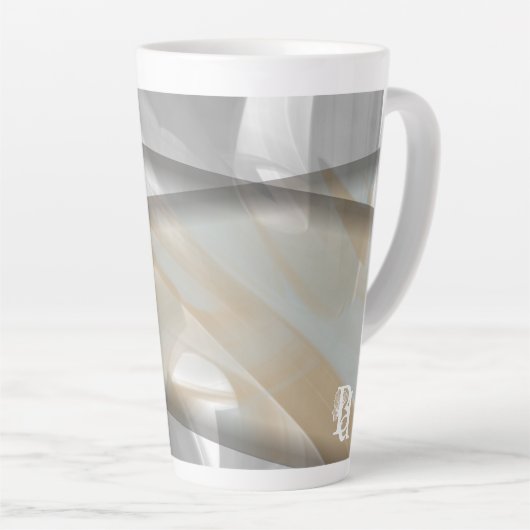 Latte Mug Abstract Home Trend Sandy Tornado Milchtasse (Rechte Ecke)