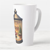 Latte Mug-Christmas Lantern Milchtasse (Rechte Ecke)