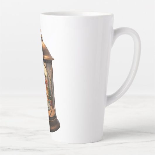 Latte Mug-Christmas Lantern Milchtasse (Rechts)