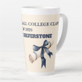 Latte Mug-Editable Grad Party Gift Milchtasse (Rechte Ecke)