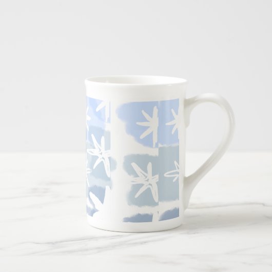 Latte Mug -elegance winter Porzellantasse (Rechts)