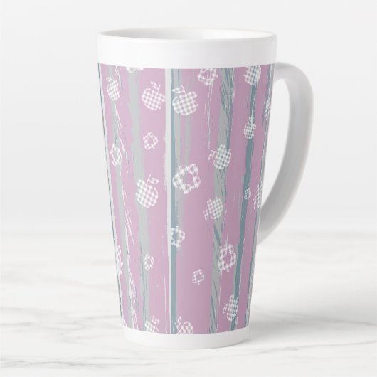Latte Mug – Gingham Orchard Milchtasse (Rechte Ecke)