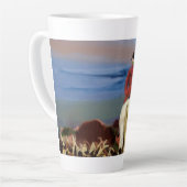 Latte mug Horse and hounds Milchtasse (Linke Ecke)