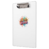 Latte Mug Klemmbrett (Links)