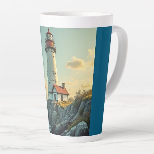 Latte Mug (Lighthouse) Milchtasse (Rechte Ecke)