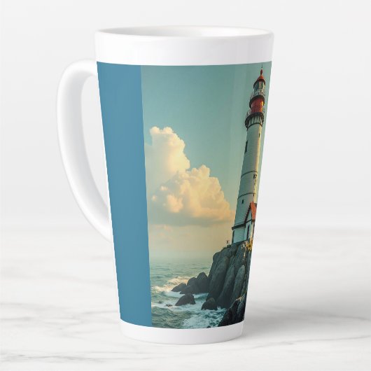 Latte Mug (Lighthouse) Milchtasse (Linke Ecke)