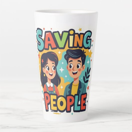 Latte Mug Milchtasse (Vorderseite)