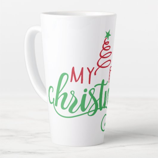 Latte Mug Milchtasse (Linke Ecke)