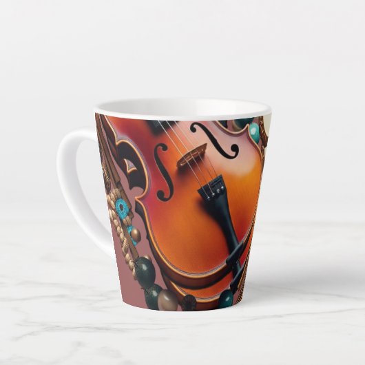 Latte Mug Milchtasse (Linke Ecke)