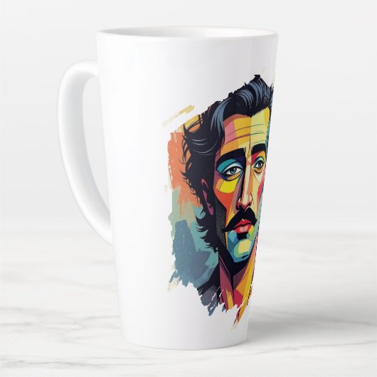 Latte Mug Milchtasse (Linke Ecke)