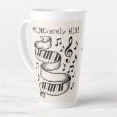 Latte Mug Milchtasse (Linke Ecke)