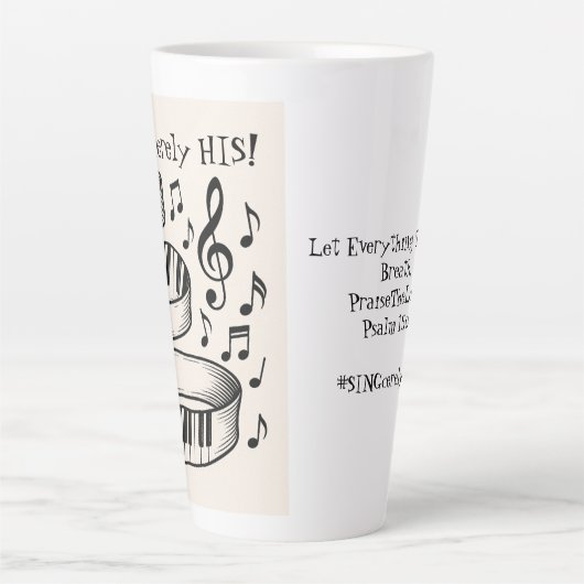 Latte Mug Milchtasse (Vorderseite)