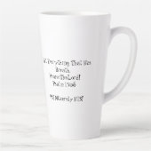 Latte Mug Milchtasse (Rechts)