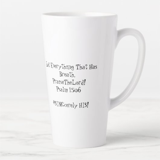 Latte Mug Milchtasse (Rechts)