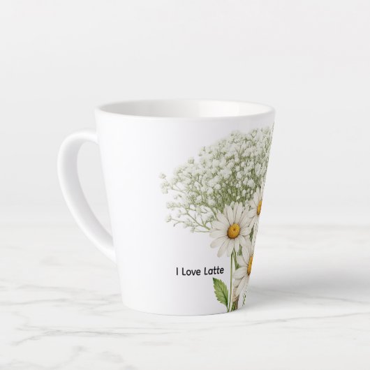 Latte Mug Milchtasse (Linke Ecke)