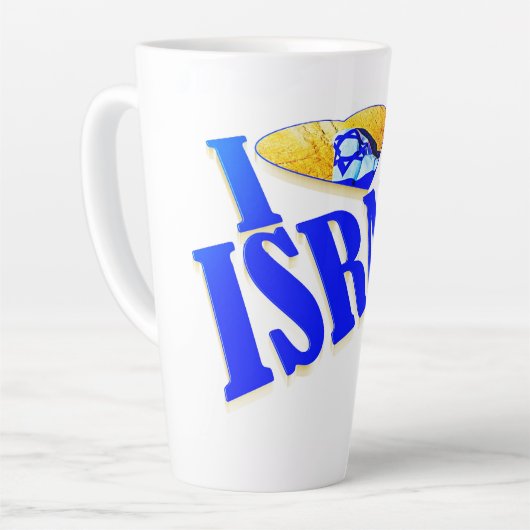 Latte Mug Milchtasse (Linke Ecke)