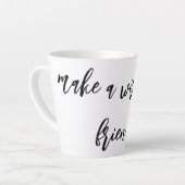 Latte Mug Milchtasse (Linke Ecke)