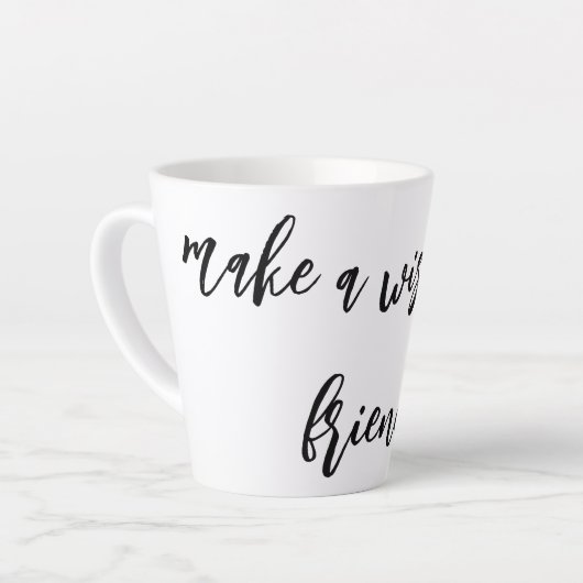 Latte Mug Milchtasse (Linke Ecke)