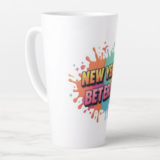 Latte Mug Milchtasse (Linke Ecke)