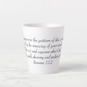 Latte Mug Milchtasse (Vorderseite)