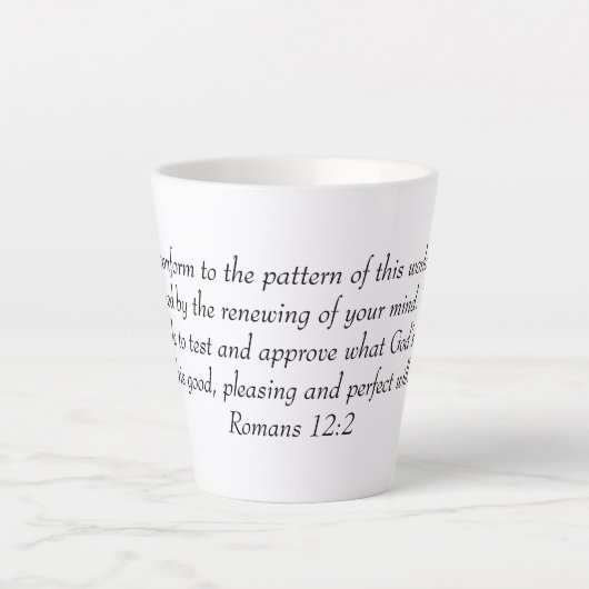 Latte Mug Milchtasse (Vorderseite)