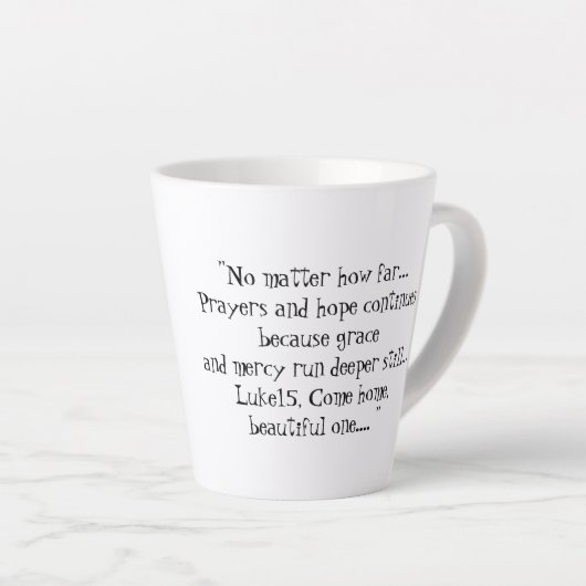 Latte Mug Milchtasse (Rechte Ecke)