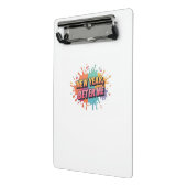 Latte Mug Mini Klemmbrett (Gewinkelt2)