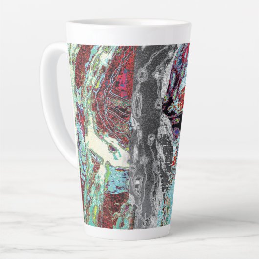 Latte Mug – Strata Pulse Milchtasse (Linke Ecke)