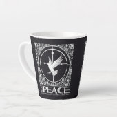 Latte MugTranquil Letters Milchtasse (Linke Ecke)