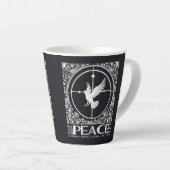 Latte MugTranquil Letters Milchtasse (Rechte Ecke)